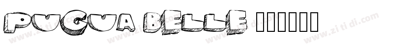 Pugua Belle 常规字体转换